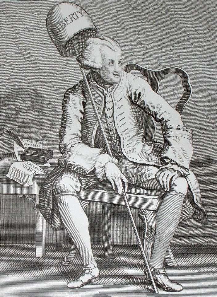 John Wilkes Esq by William Hogarth