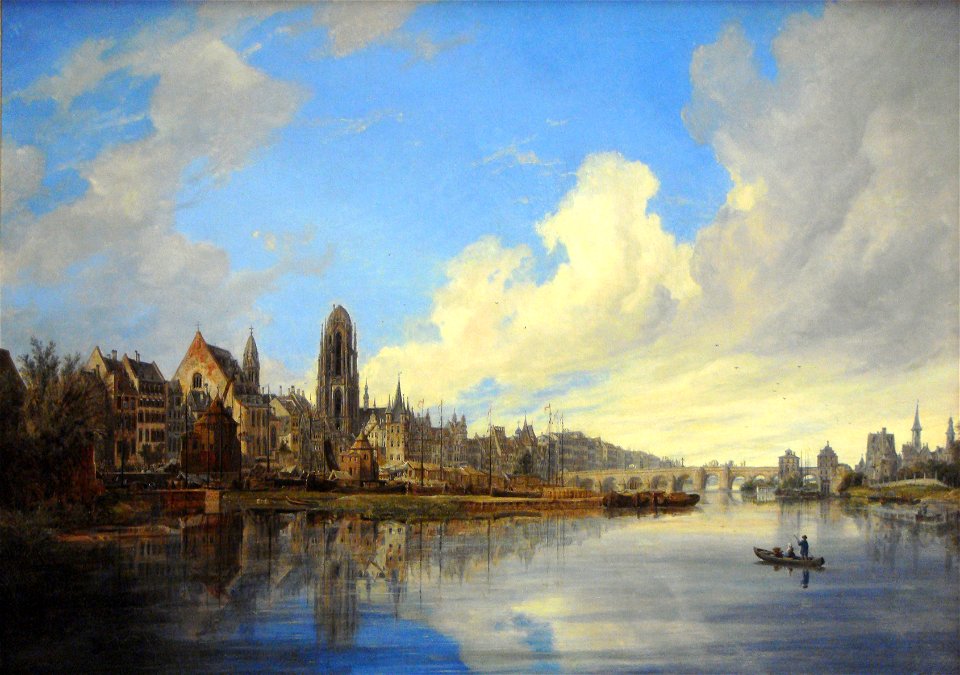 1831 Quaglio Ansicht FrankfurtM anagoria