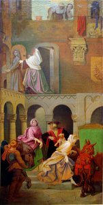 1852 Schwind Aschenbroedels Aufbruch zum Ball anagoria