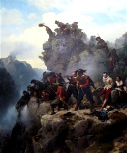 1851 Lessing Schuetzen am Engpass anagoria