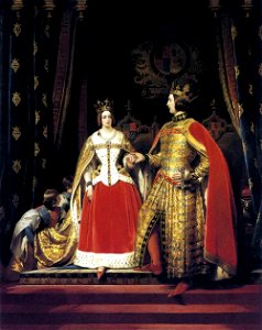 Edwin Henry Landseer - Queen Victoria and Prince Albert at the Bal Costumé of 12 May 1842