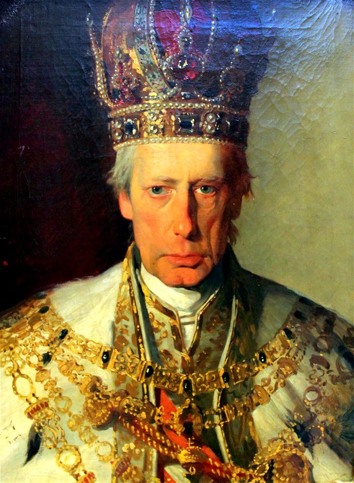 1832 Amerling Kaiser Franz I. von Österreich anagoria