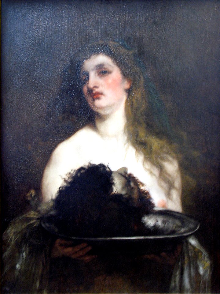 1870 Mueller Salome mit dem Haupt des Johannes anagoria