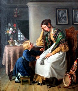 1838 Schumann Die eingeschlafene Strickerin anagoria