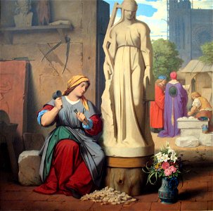 1844 Schwind Sabina von Steinbach anagoria
