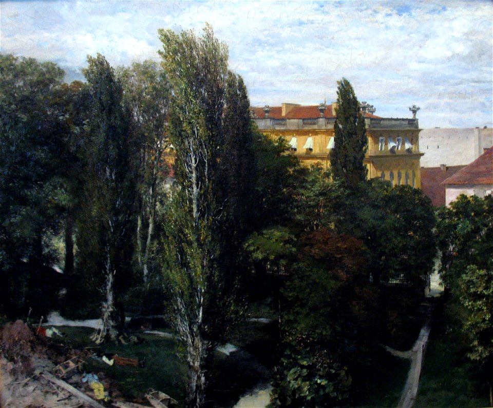1846 Menzel Palaisgarten des Prinzen Albrecht anagoria
