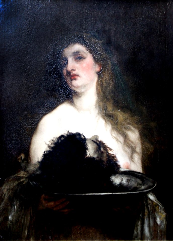 1870 Müller Salome mit dem Haupt des Johannes anagoria
