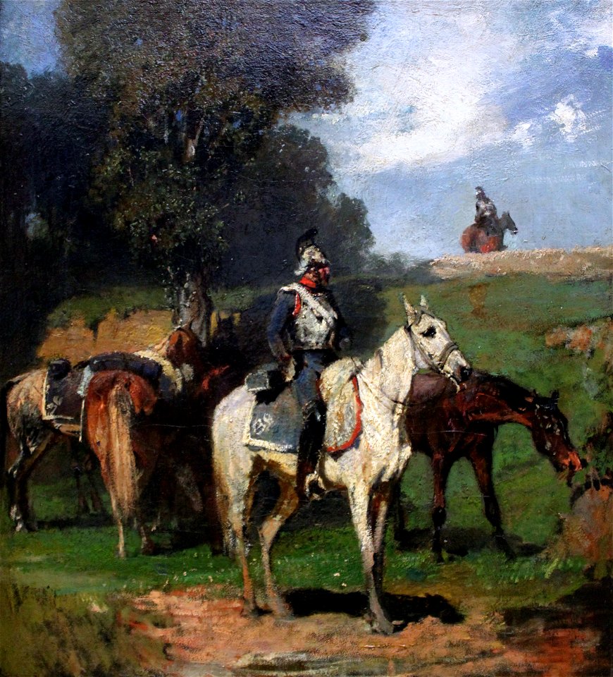1861 Marées Rastende Kürassiere anagoria