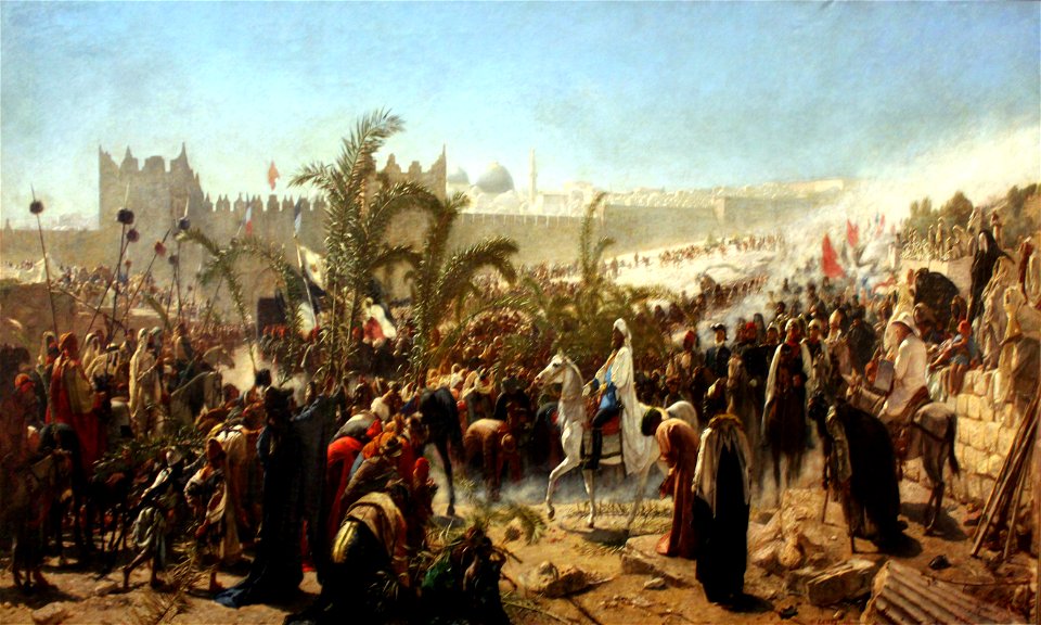1876 Gentz Friedrich Wilhelm von Preußen in Jerusalem 1869 anagoria