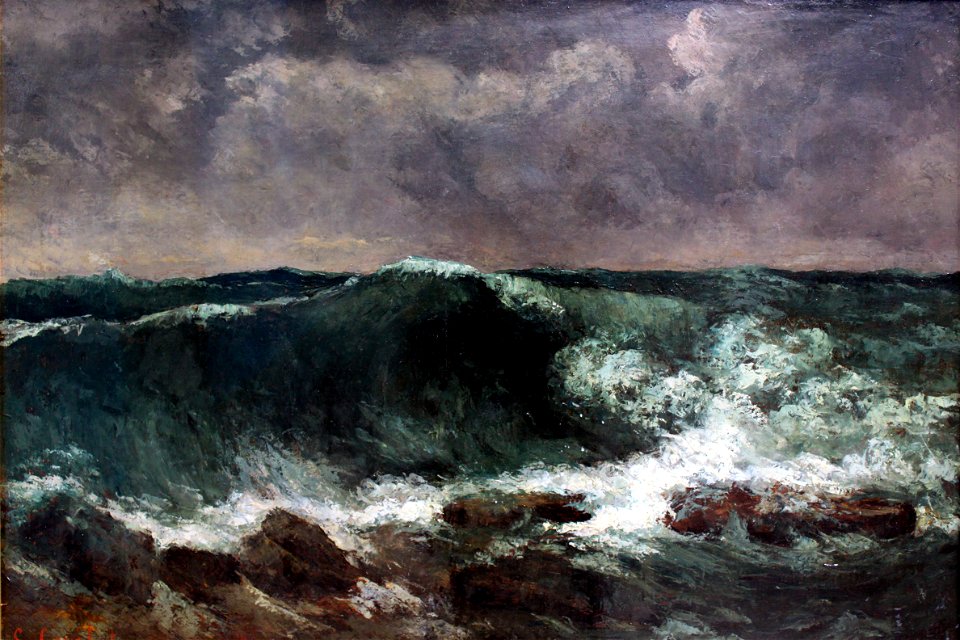 1869 Courbet Die Woge anagoria