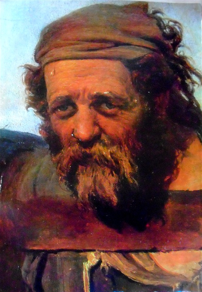 1870 до1873Бурлаки. Этюд