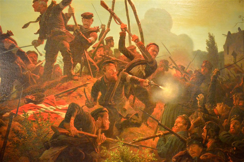 1866 Camphausen Crossing to Alsen (detail)