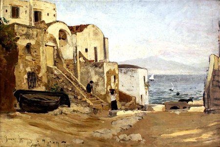 1877 Feddersen Große Marine auf Capri anagoria