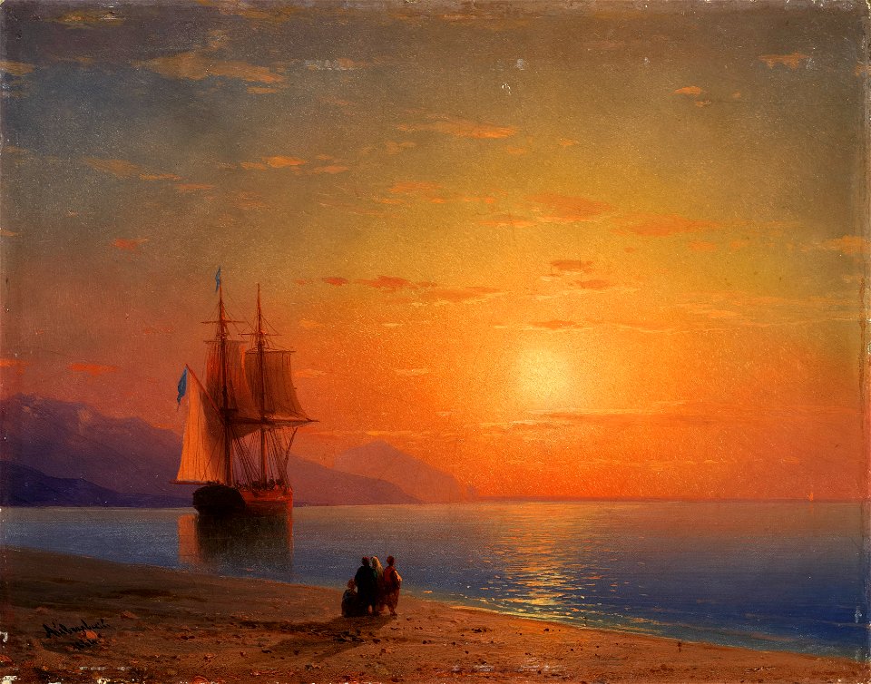 1864 Aivazovsky Meer anagoria
