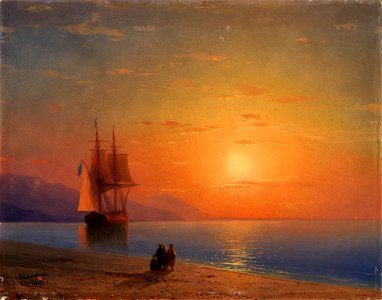1864 Aivazovsky Meer anagoria