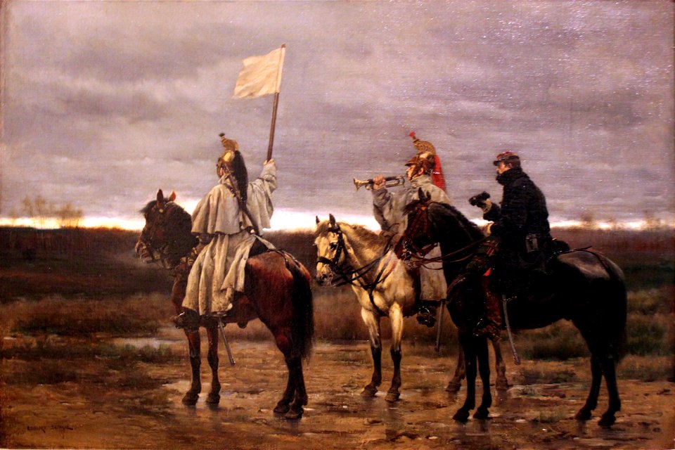 1873 Detaille Waffenstillstand anagoria