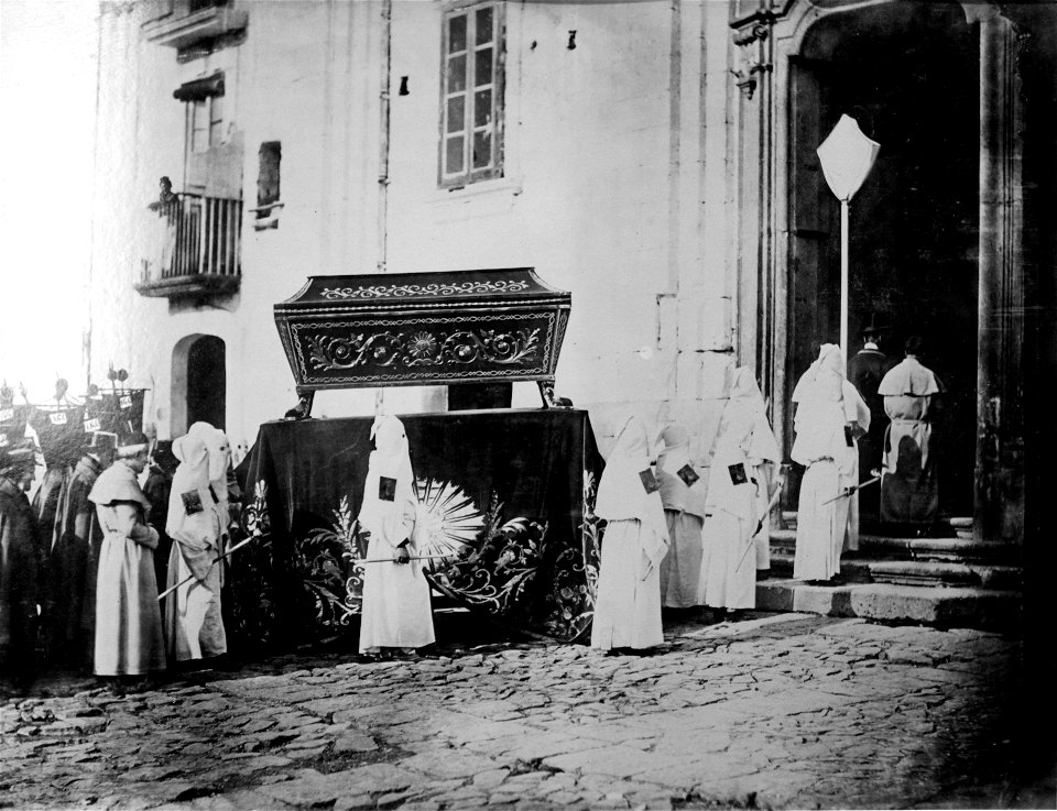 1868 Sommer Neapolitanische Begräbnisprozession anagoria