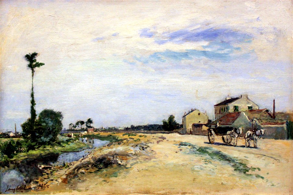 1865 Jongkind Kleiner Seine-Kanal bei Meudon anagoria