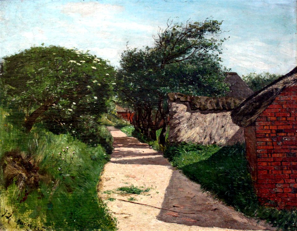 1883 Feddersen Schulsteig bei Maasbüll anagoria