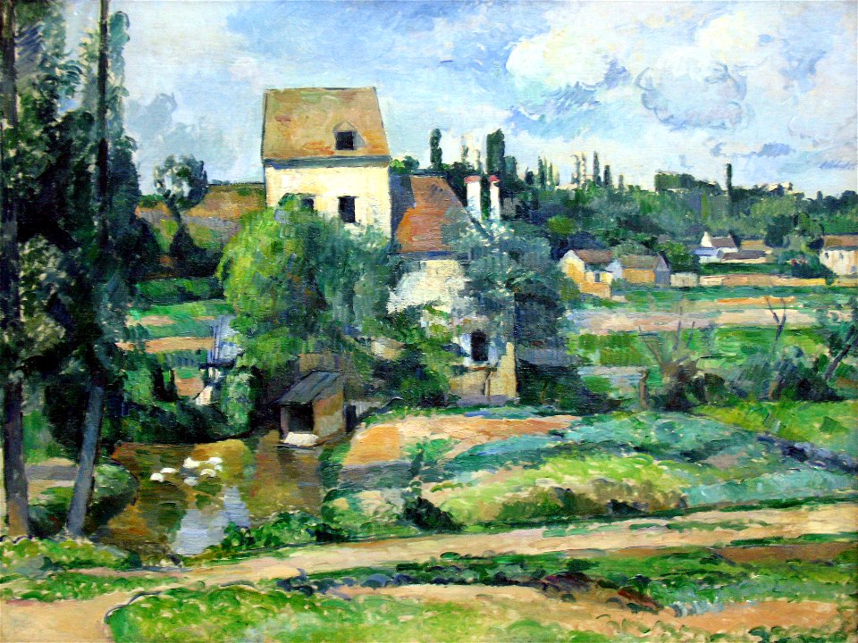 1881 Cezanne Muehle an der Couleuvre bei Pontoise