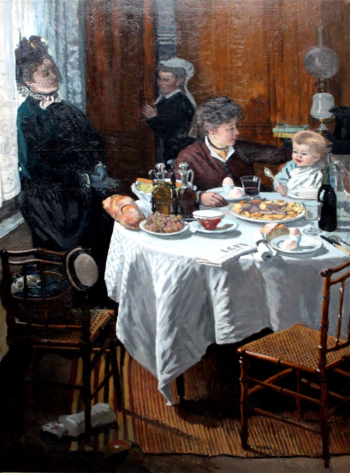 1868 Monet Das Mittagessen anagoria