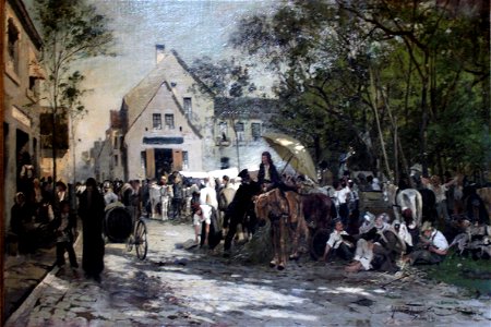 1876 Feddersen Russischer Wochenmarkt anagoria