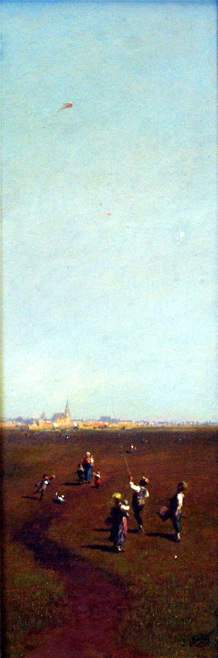1880-85 Spitzweg Drachensteigen anagoria