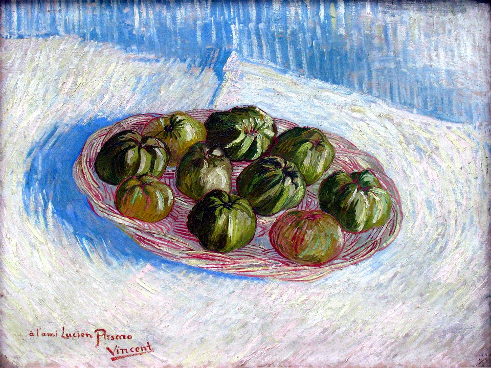 1887 van Gogh Mand met appels anagoria