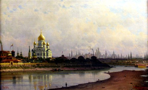 1878 Wereschtschagin Altes Moskau anagoria
