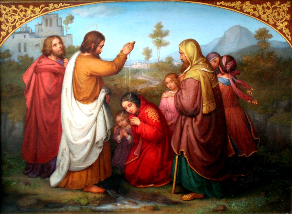 1861 Ellenrieder Die Taufe der Lydia anagoria