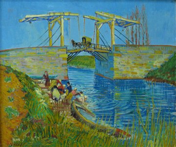 1888 van Gogh Brug te Arles Pont de Langlois anagoria
