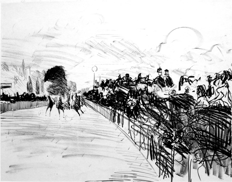 1870 Manet Pferderennen anagoria