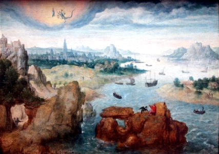 Anoniem - Heilige Johannes op Patmos