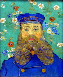 1889 van Gogh Portrait Joseph Roulin anagoria
