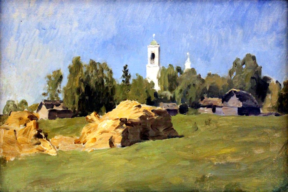 1889 Levitan Laendliche Landschaft anagoria