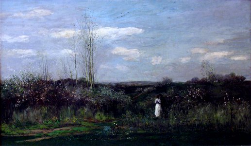 1862 Daubigny Fruehlingslandschaft anagoria