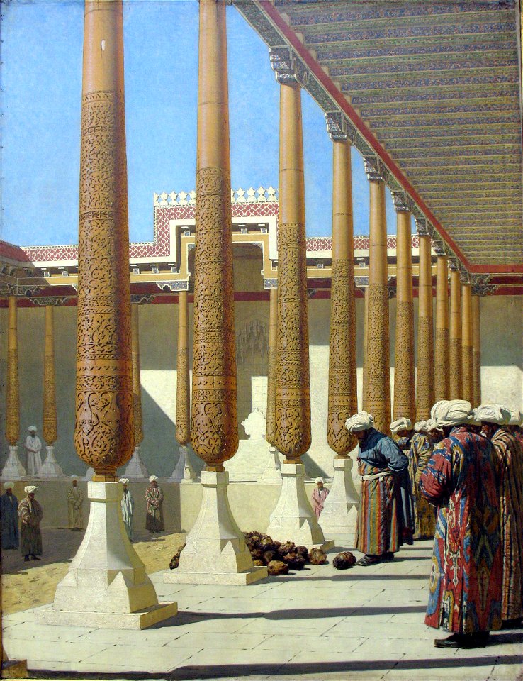 1872 Vereshchagin Praesentation der Trophaeen anagoria