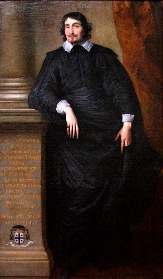 Anthony van Dyck - Caesar Alexander Scaglia