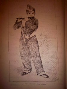 1884 - Renoir - early Print - Le Fifre print