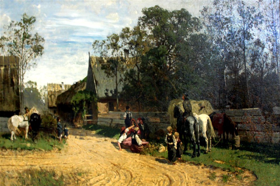 1874 Feddersen Polnisches Dorf anagoria