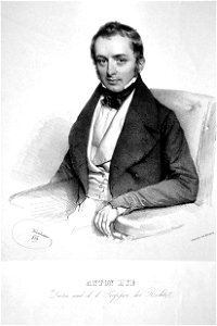 Anton Hye von Glunek Litho