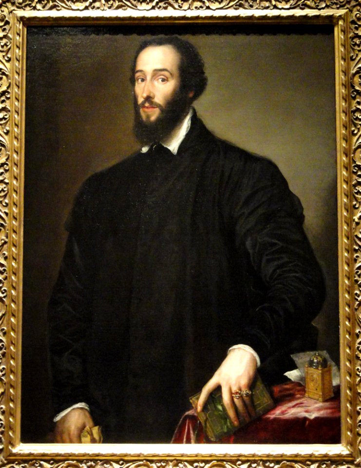 Antoine Perrenot de Granvelle, Titian, Venice, 1548 - Nelson-Atkins Museum of Art - DSC08623