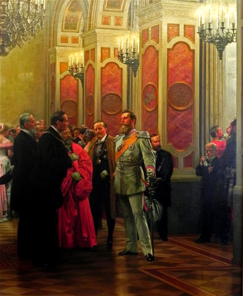Anton von Werner Kronprinz Friedrich