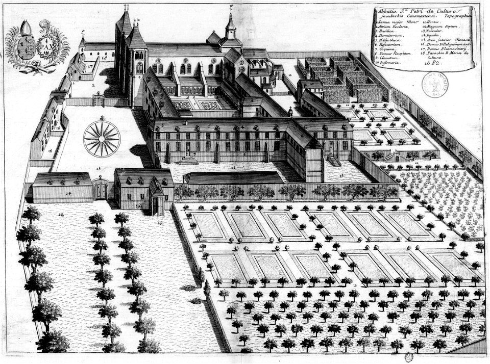 Abbaye de la couture XVIIè siècle