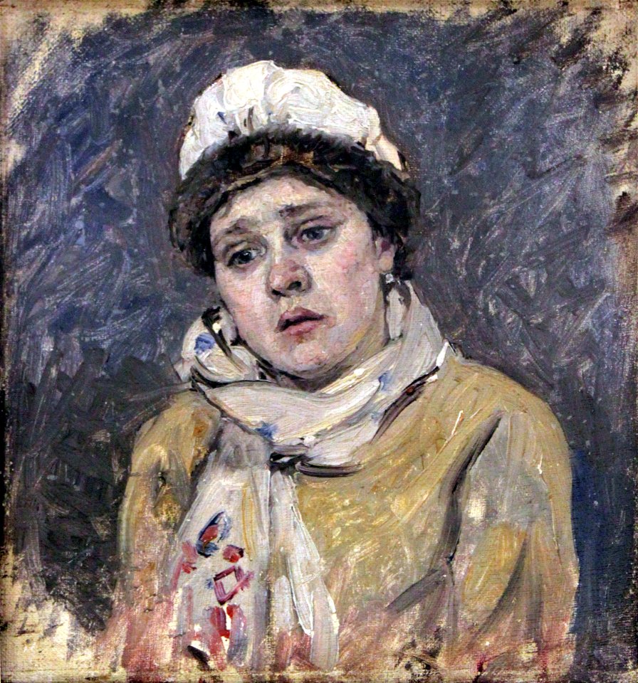 1879 Surikov Frau des baertigen Bogenschuetzen anagoria
