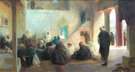 1896 Polenow Christus unter den Lehrern anagoria