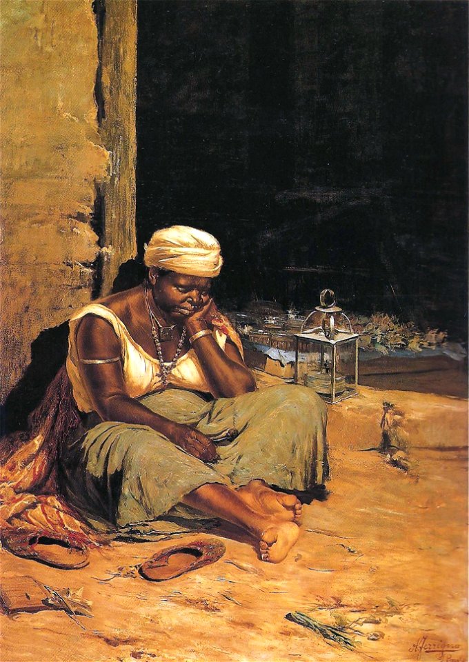 Antonio Ferrigno - Mulata quitandeira