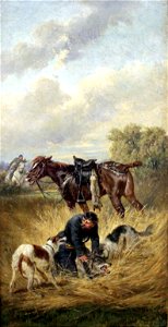 1885 Sverchkov Jagd mit Schnellhunden anagoria