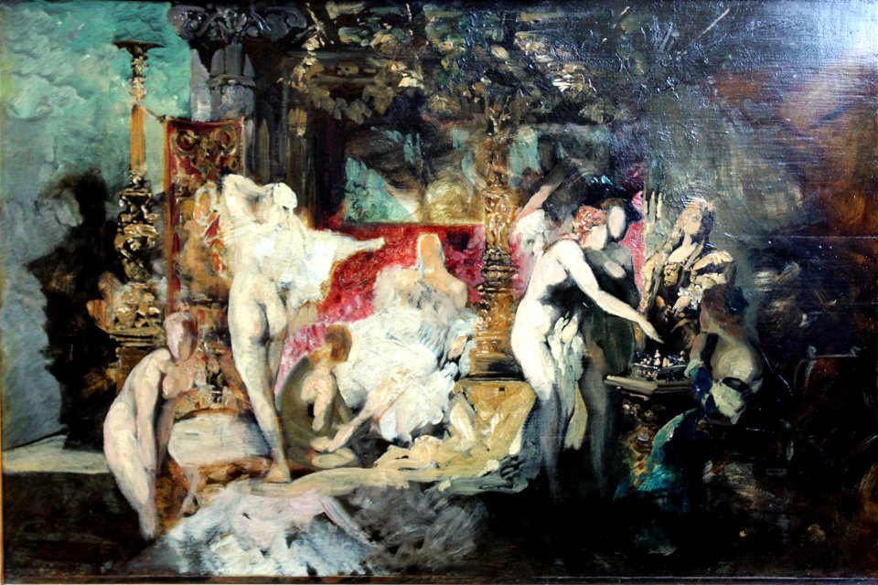 1880 Makart Der Sommer - Skizze anagoria