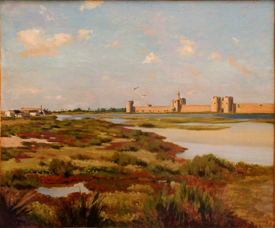 Bazille-Les remparts d'Aigues-Mortes